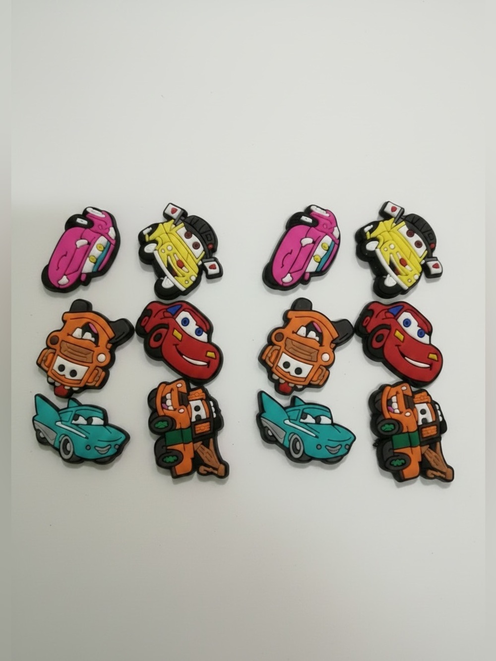 NWT BUNDLE of 12 Boys Cars Croc Charms Disney Parks Lightning McQueen Mater